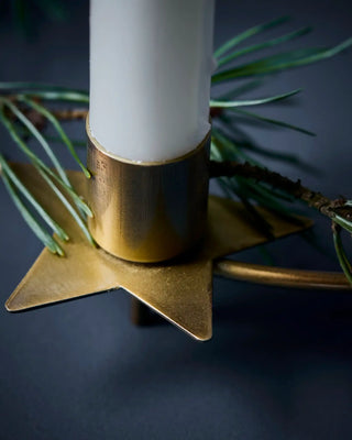 Candle Holder Stage ring antique copper