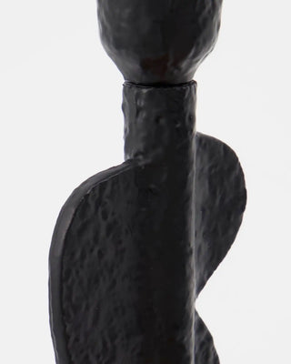 Kaarsenstandaard Donna zwart 20cm