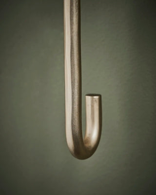 Garderobenhaken Welo gebürstetes Messing 15cm