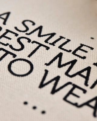 Borsa in canvas bianco sporco - set di 2