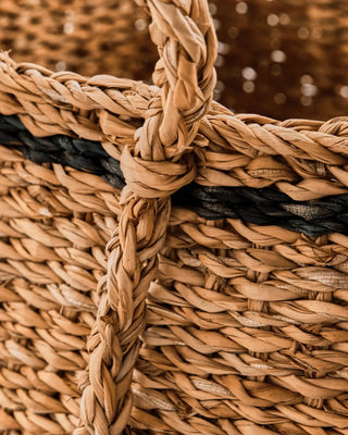 Manden set Laine naturel & zwart