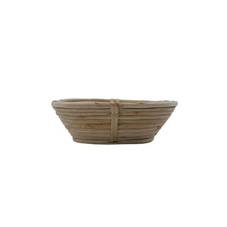 Mand Conical natuurkleur rotan 20cm