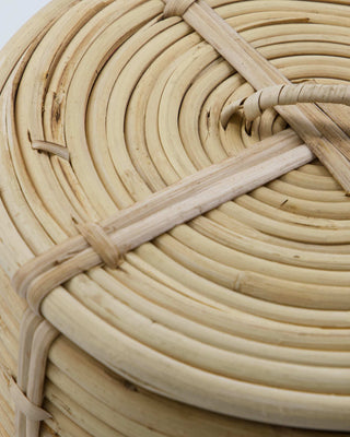 Ceste con coperchio Round 22cm naturel