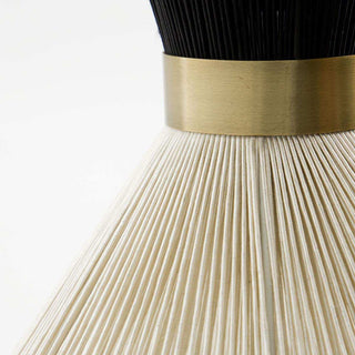 Vloerlamp Cord zwart 132cm - Het Adres