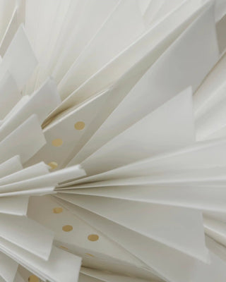 Papierstern Dust gebrochenes Weiß 60cm