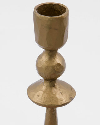 Bougeoir Lumi or antique 30cm