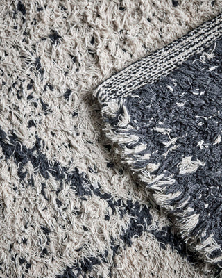 Alfombra Cruz negro blanco roto 140x200 cm