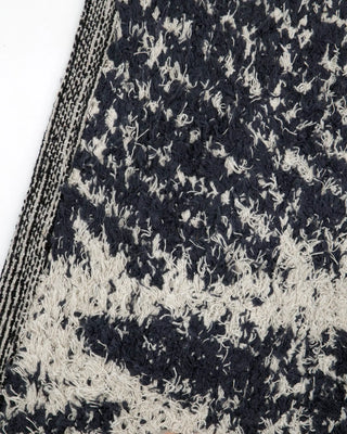 Alfombra Kin negro blanco roto 90x200 cm