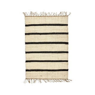 Vloerkleed Sima Zwart Natuur 60x90 cm