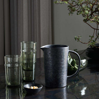 Kan pion zwart 19cm - Het Adres