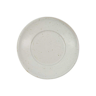 Kop en schotel pion wit 13cm - Het Adres