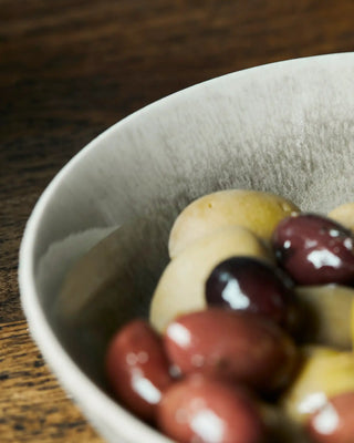 Schaal Pleat grijsbruin 17cm