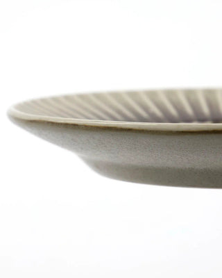 Cake Stand Pleat grey-brown 16cm