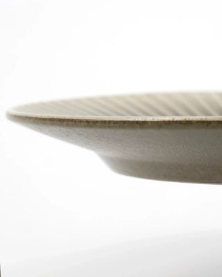 Speiseteller Pleat graubraun 27cm