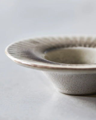 Egg cup Pleat grey-brown - 4 pieces