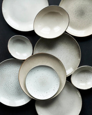 Schaal Lake grijs 11cm