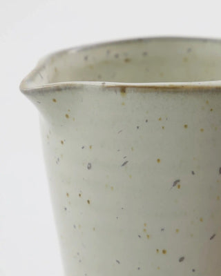 Milch- und Zuckerset Pion grau weiß