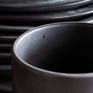 Pot Rustic donker grijs 15cm - Het Adres