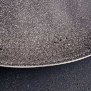 Dinerbord Rustic donker grijs 27cm - Het Adres