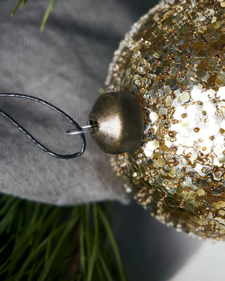 Kerstballen Chosen Goud 7 cm - 4 stuks