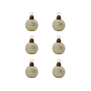 Card holder Visit champagne-coloured - 6 pieces