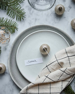 Kartenhalter Visit champagnerfarben – 6 Stück