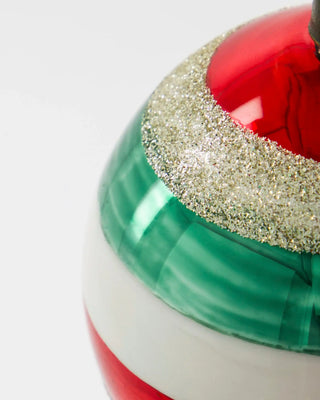 Happ kerstballen multi glas - 4 stuks