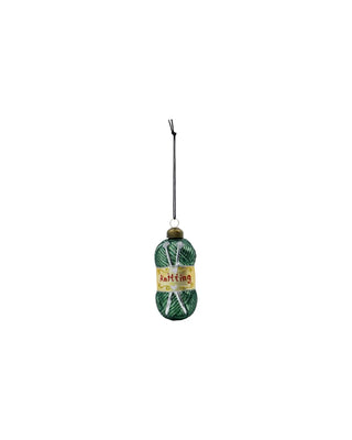 Kerstballen Wrench groen glas - 2 stuks