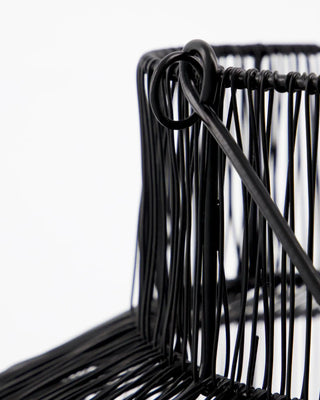 Lanterne Alive métal noir 37cm