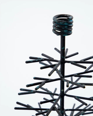 Bougeoir Tree cuivre antique - set de 2