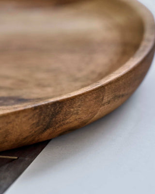 Ciotole wood naturel 19x33cm - 2 pezzi