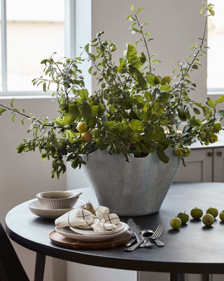 Maceta Vaso gris 40cm