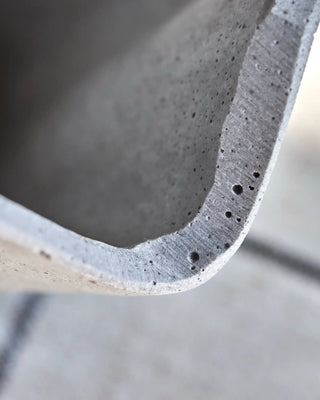 Theelichthouder Vaso grijs 17cm