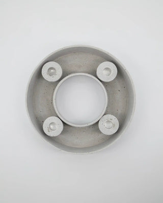 Portacandele The Ring Grigio 28cm