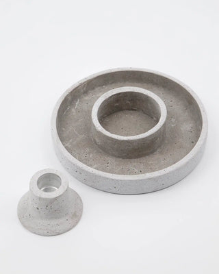 Kerzenständer Daca grau 15cm