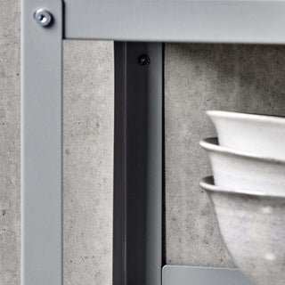 Rek Use lichtgrijs 53cm - Het Adres