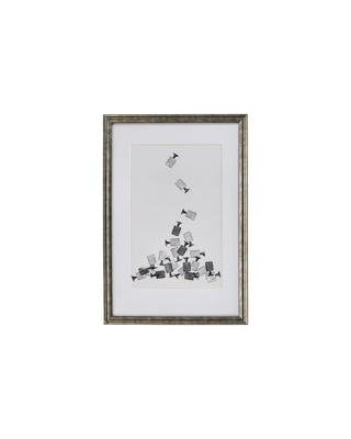 Schilderij Amp zwart 40x60cm