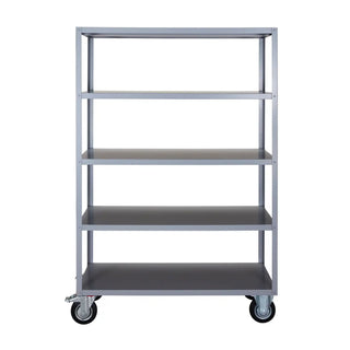 Carrito con ruedas gris metal 180cm