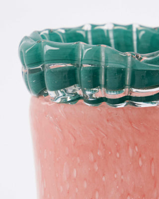 Jarrón Kupla rosa 19cm