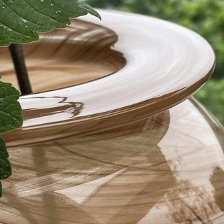 Vaas Emba amber 25cm - Het Adres