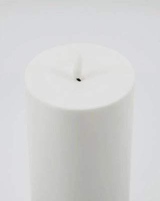 LED Kerze weiß Kunststoff 25cm