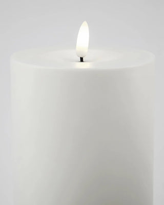 LED Kerze weiß Kunststoff 35cm