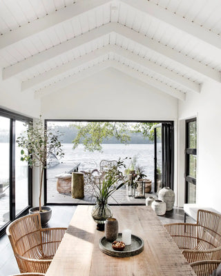 Jarrón Rustik aspecto de hormigón 47cm