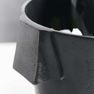 Wijnkoeler Buck zwart 22cm - Het Adres