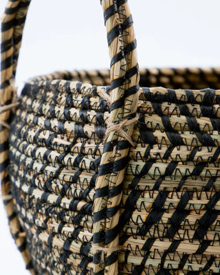 Cesta de almacenamiento Distra negro natural - set de 2