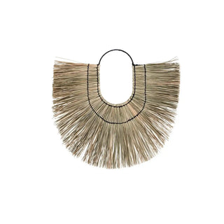 Wanddecoratie Gros in zeegras naturel 52cm