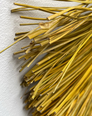 Wanddecoratie Junia natuur geel 100cm