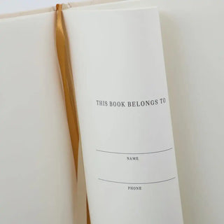 Notitieboek Journal beige A5 - Het Adres