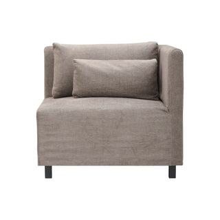 Hoekelement Hazel Night grijsbruin