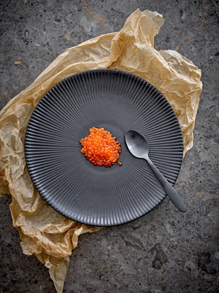 Bord aardewerk zwart Neri 29cm